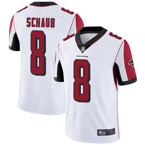 Atlanta Falcons Limited White Men Matt Schaub Road Jersey NFL Football #8 Vapor Untouchable->atlanta falcons->NFL Jersey